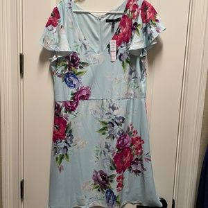 WHBM NWT Floral Dress Size 16
